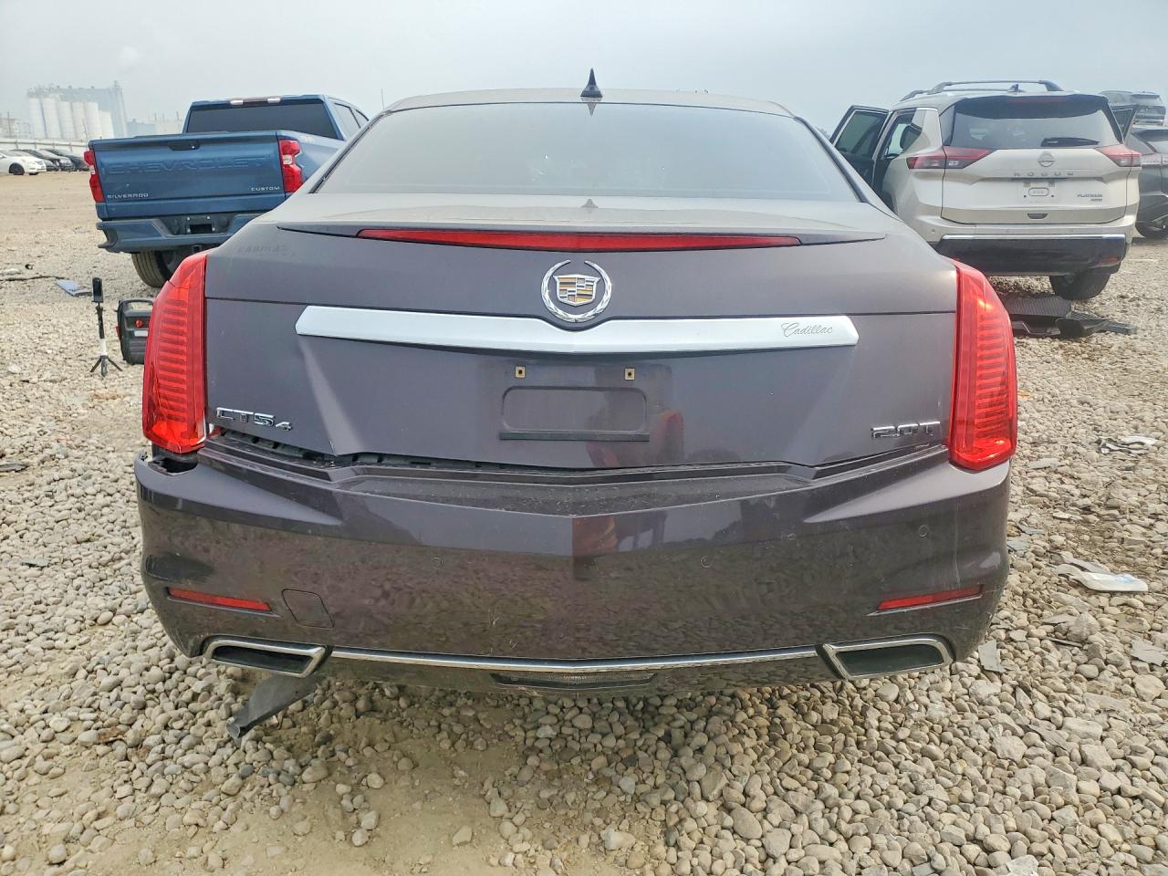 2014 Cadillac Cts Charcoal vin: 1G6AW5SX8E0125672
