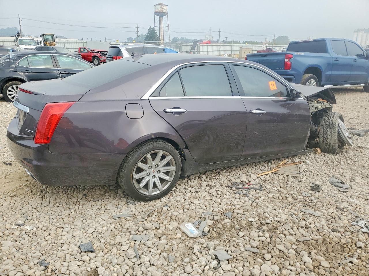 2014 Cadillac Cts Charcoal vin: 1G6AW5SX8E0125672