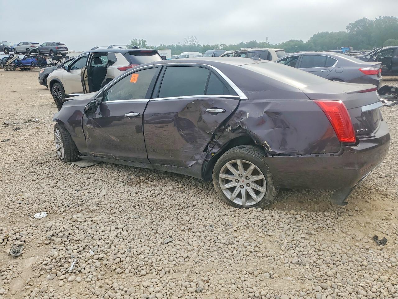2014 Cadillac Cts Charcoal vin: 1G6AW5SX8E0125672