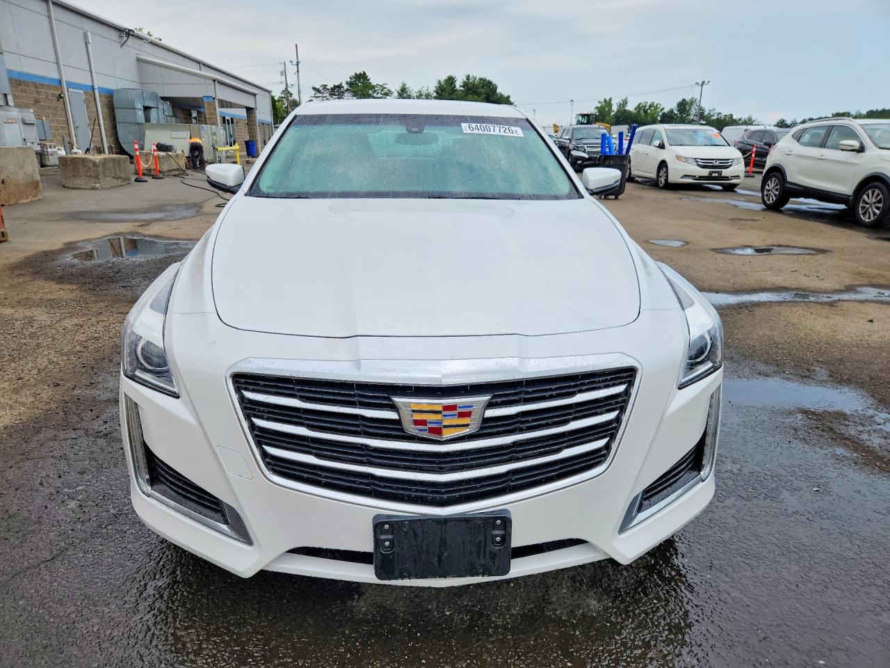 2015 Cadillac Cts Белый vin: 1G6AW5SX8F0111126