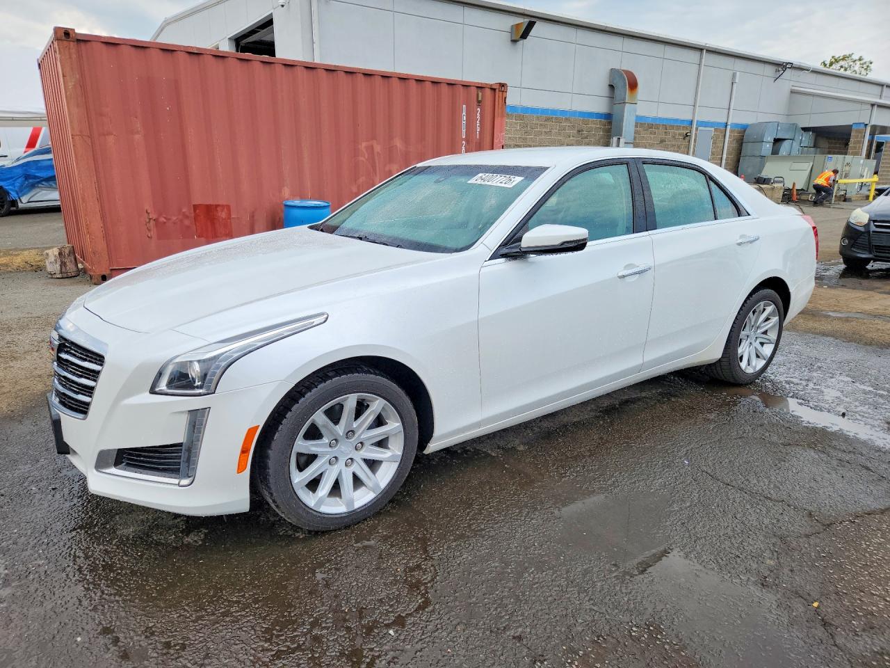 2015 Cadillac Cts Белый vin: 1G6AW5SX8F0111126