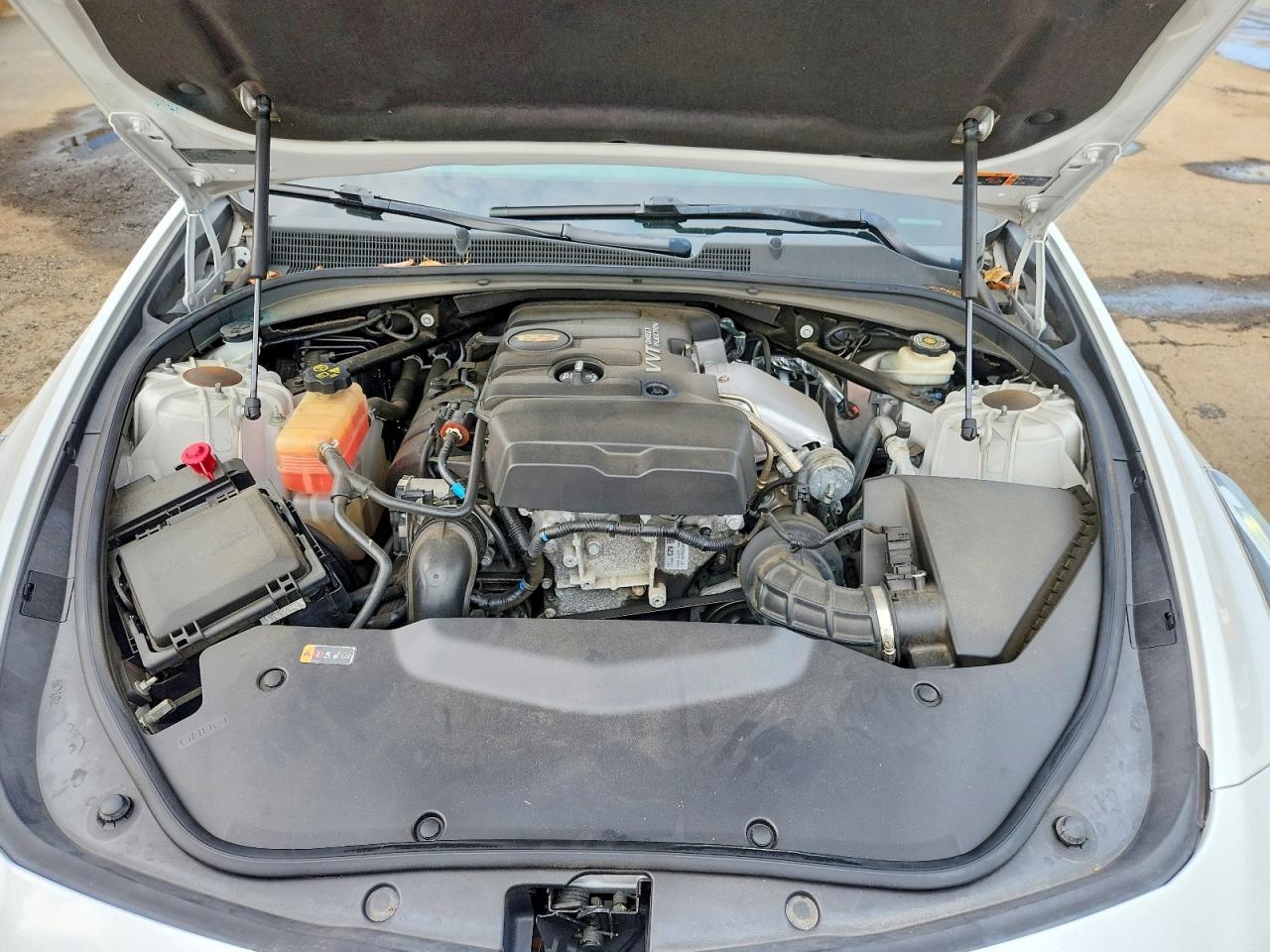 2015 Cadillac Cts Белый vin: 1G6AW5SX8F0111126