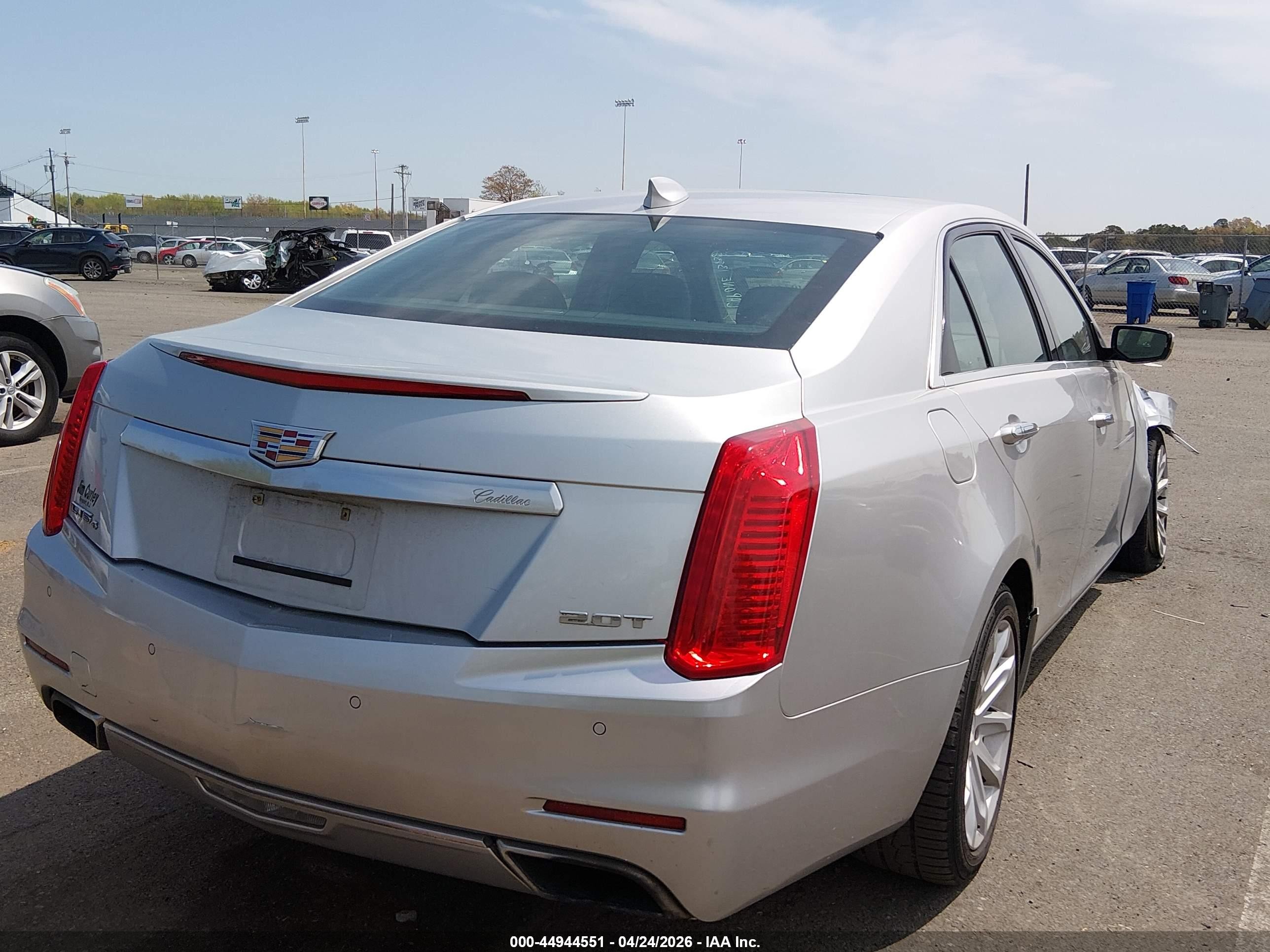 2015 Cadillac Cts Standard Silver vin: 1G6AW5SX8F0138388