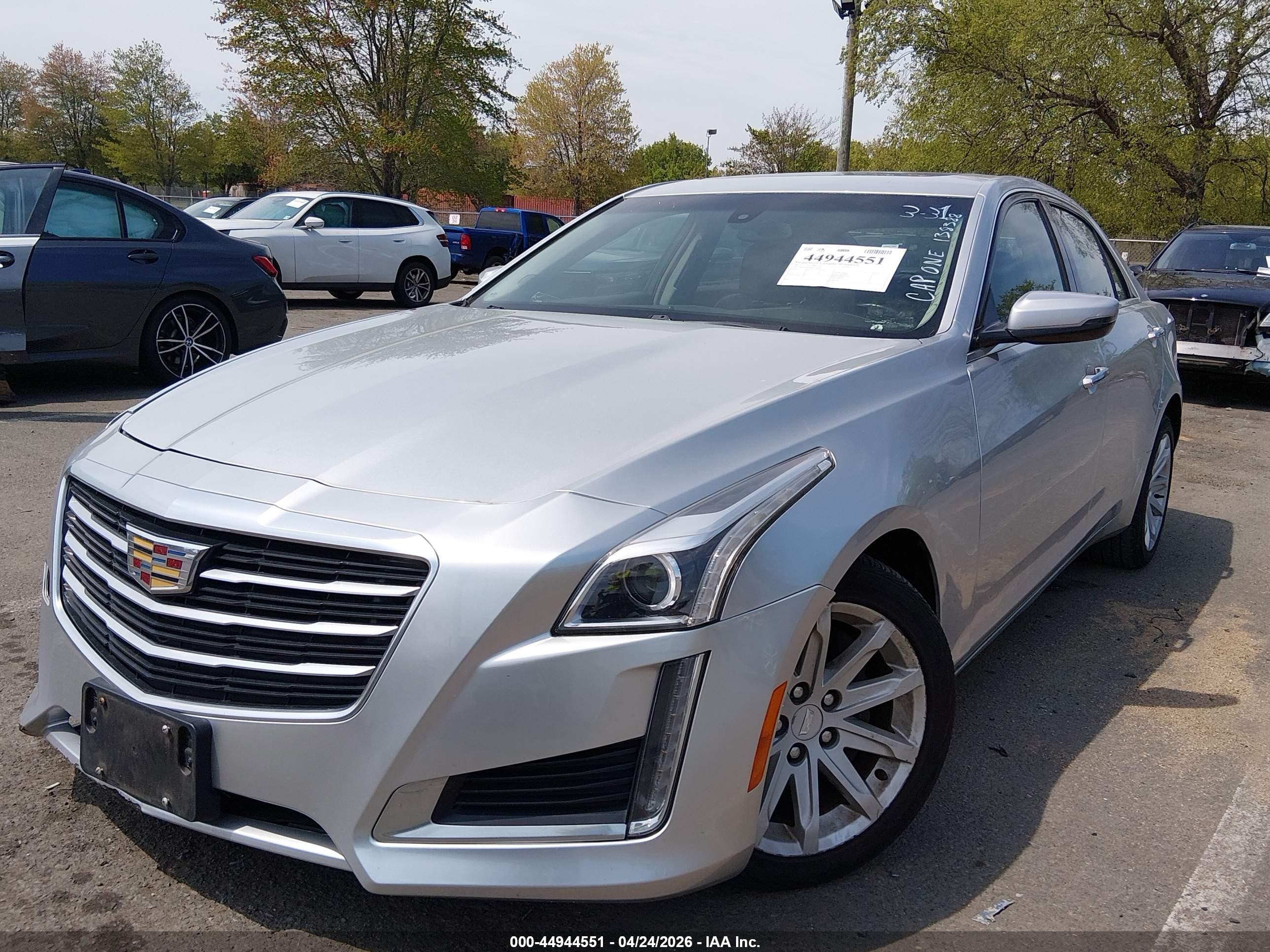 2015 Cadillac Cts Standard Silver vin: 1G6AW5SX8F0138388
