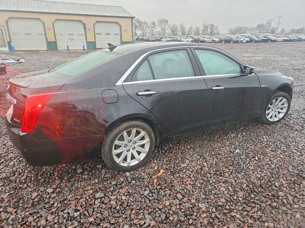 2014 Cadillac Cts Черный vin: 1G6AW5SXXE0193049