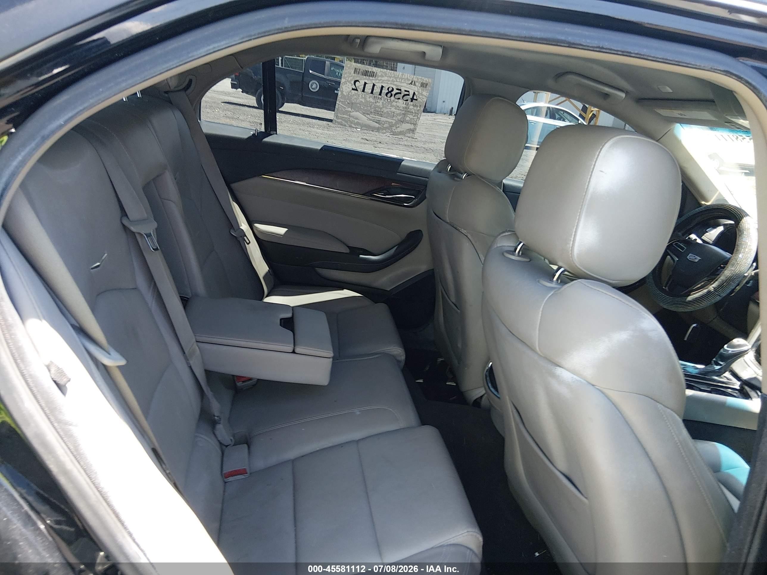 2015 Cadillac Cts Standard Black vin: 1G6AW5SXXF0119423