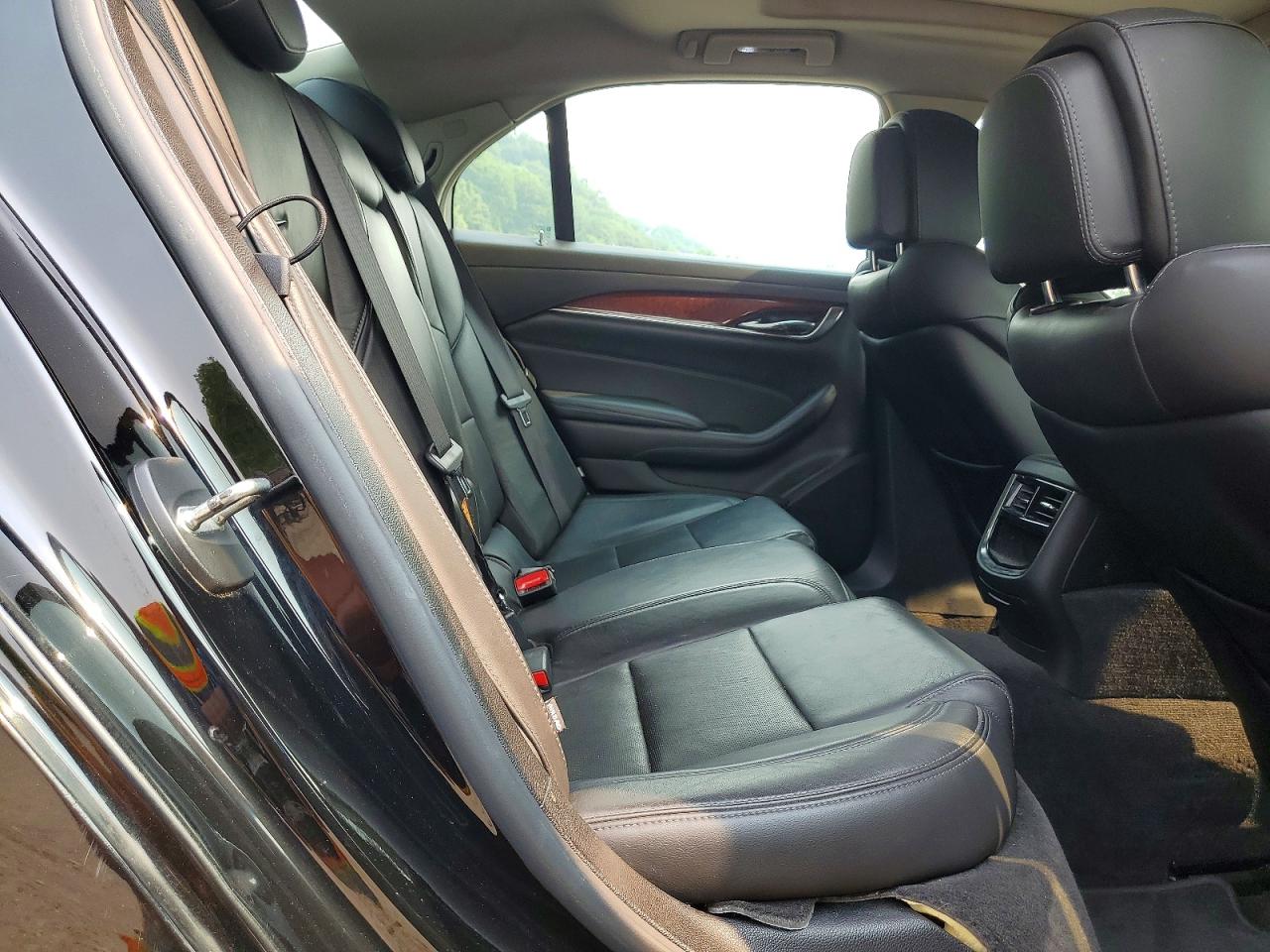 2014 Cadillac Cts Luxury Collection Black vin: 1G6AX5S30E0127751