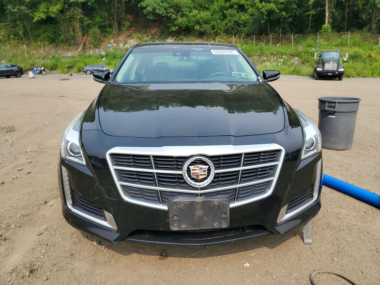 2014 Cadillac Cts Luxury Collection Black vin: 1G6AX5S30E0127751