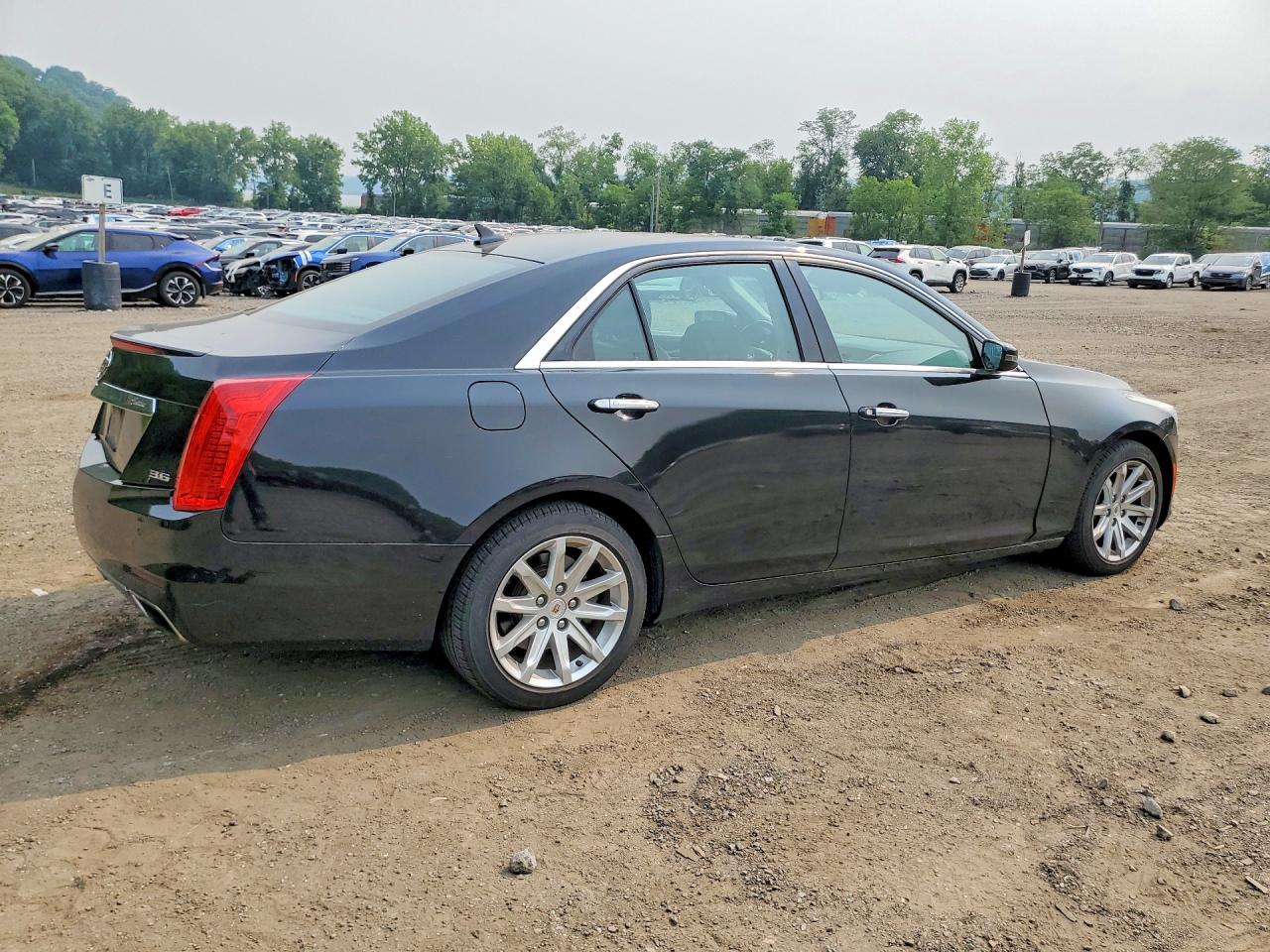 2014 Cadillac Cts Luxury Collection Black vin: 1G6AX5S30E0127751