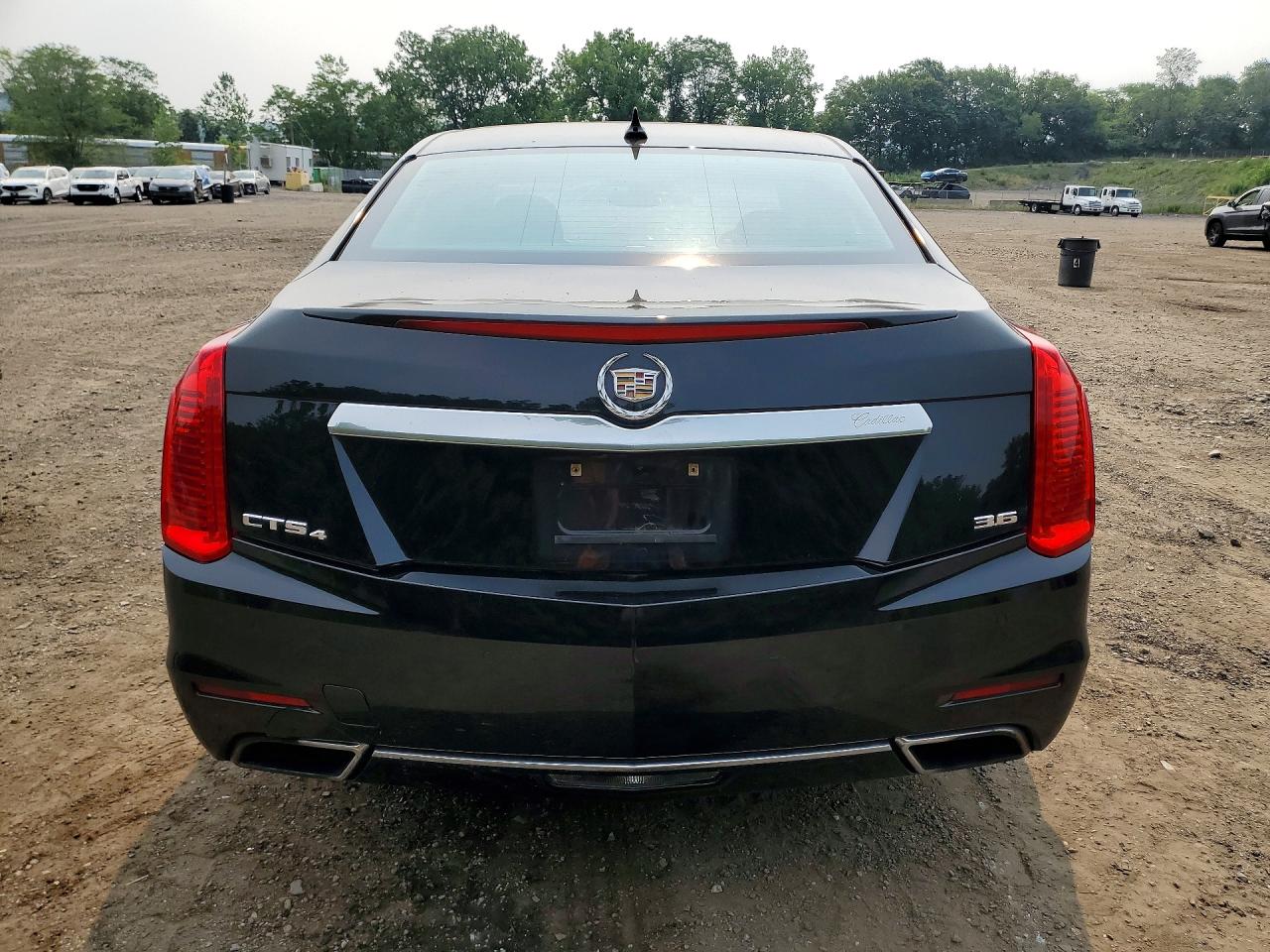 2014 Cadillac Cts Luxury Collection Black vin: 1G6AX5S30E0127751
