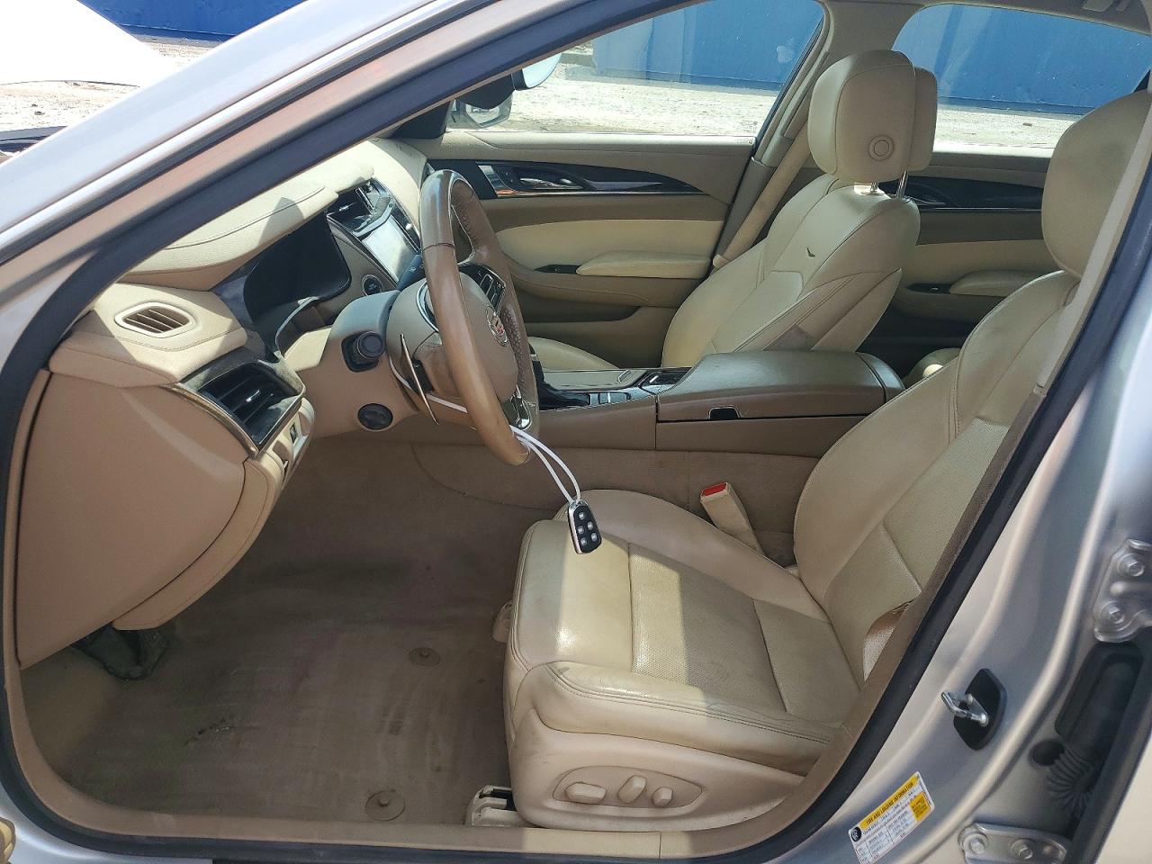 2014 Cadillac Cts Luxury Collection Silver vin: 1G6AX5S30E0155405
