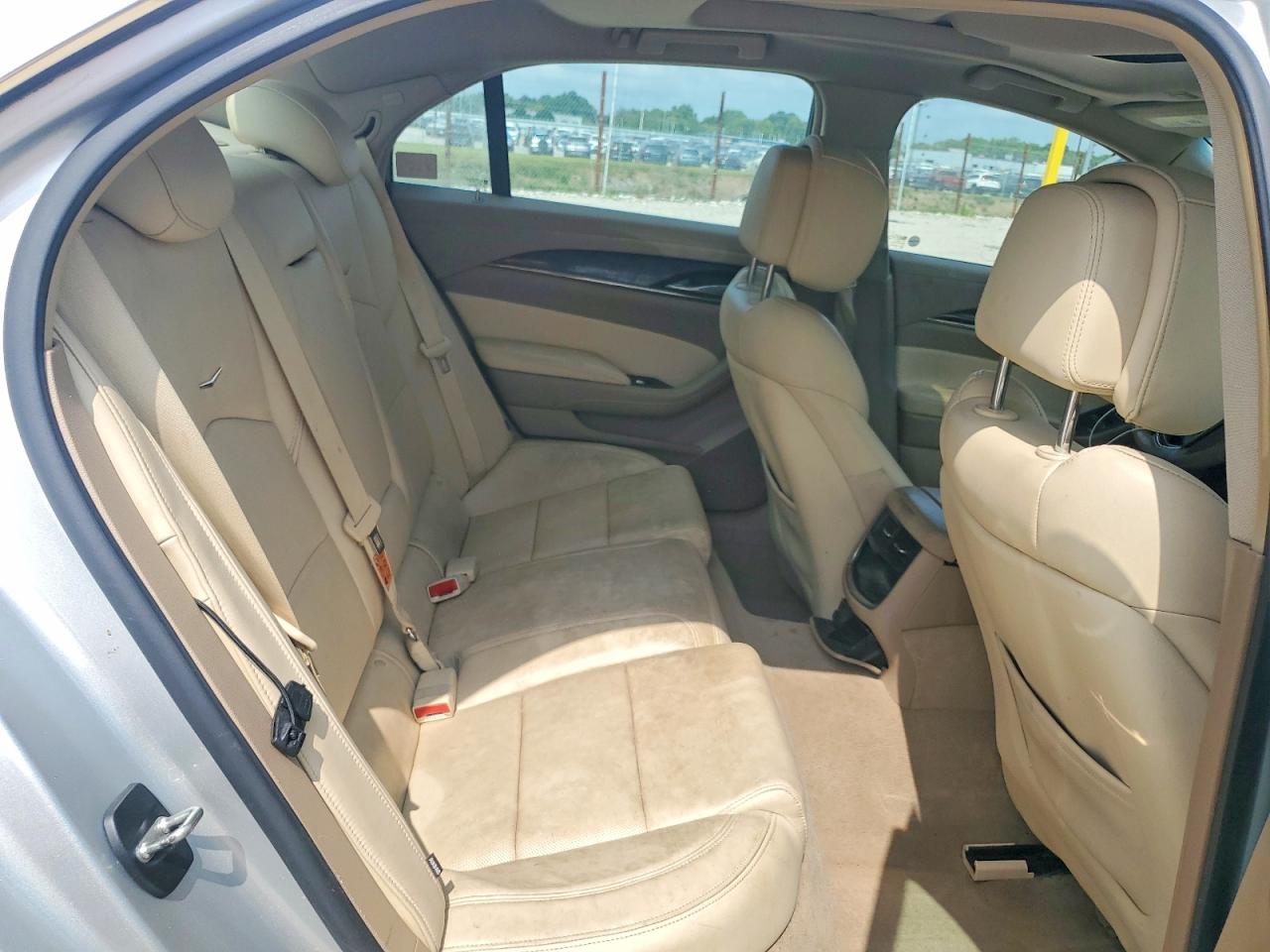 2014 Cadillac Cts Luxury Collection Silver vin: 1G6AX5S30E0155405