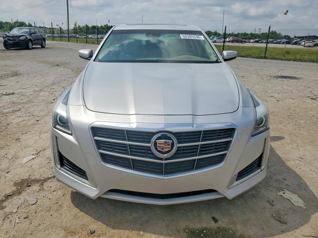 2014 Cadillac Cts Luxury Collection Silver vin: 1G6AX5S30E0155405