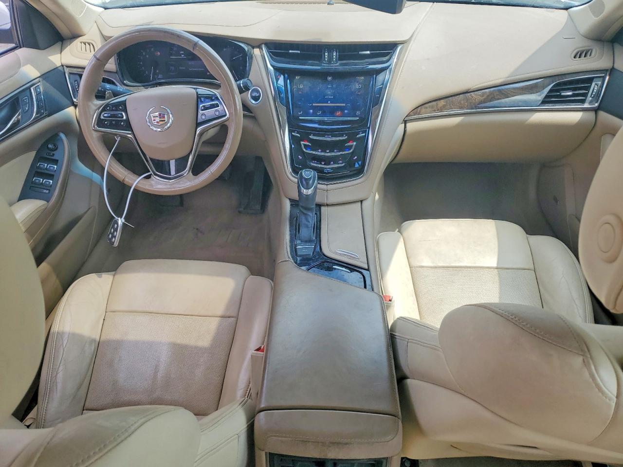 2014 Cadillac Cts Luxury Collection Silver vin: 1G6AX5S30E0155405