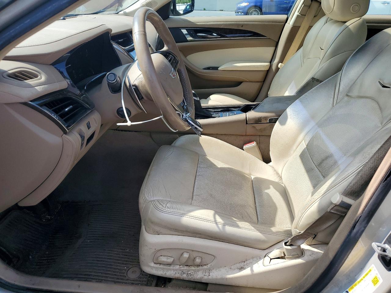 2015 Cadillac Cts Luxury Collection Tan vin: 1G6AX5S30F0118565