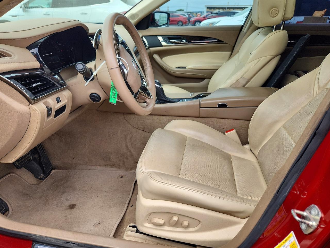 2014 Cadillac Cts Luxury Collection Красный vin: 1G6AX5S31E0196285