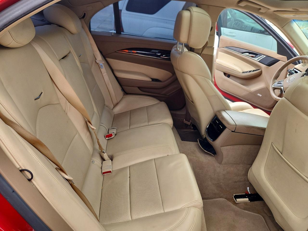 2014 Cadillac Cts Luxury Collection Красный vin: 1G6AX5S31E0196285