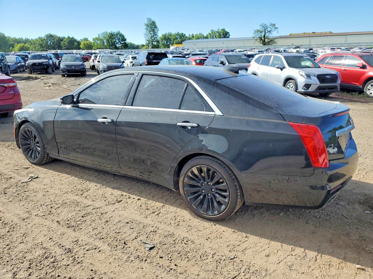 2015 Cadillac Cts Luxury Collection Black vin: 1G6AX5S31F0132765