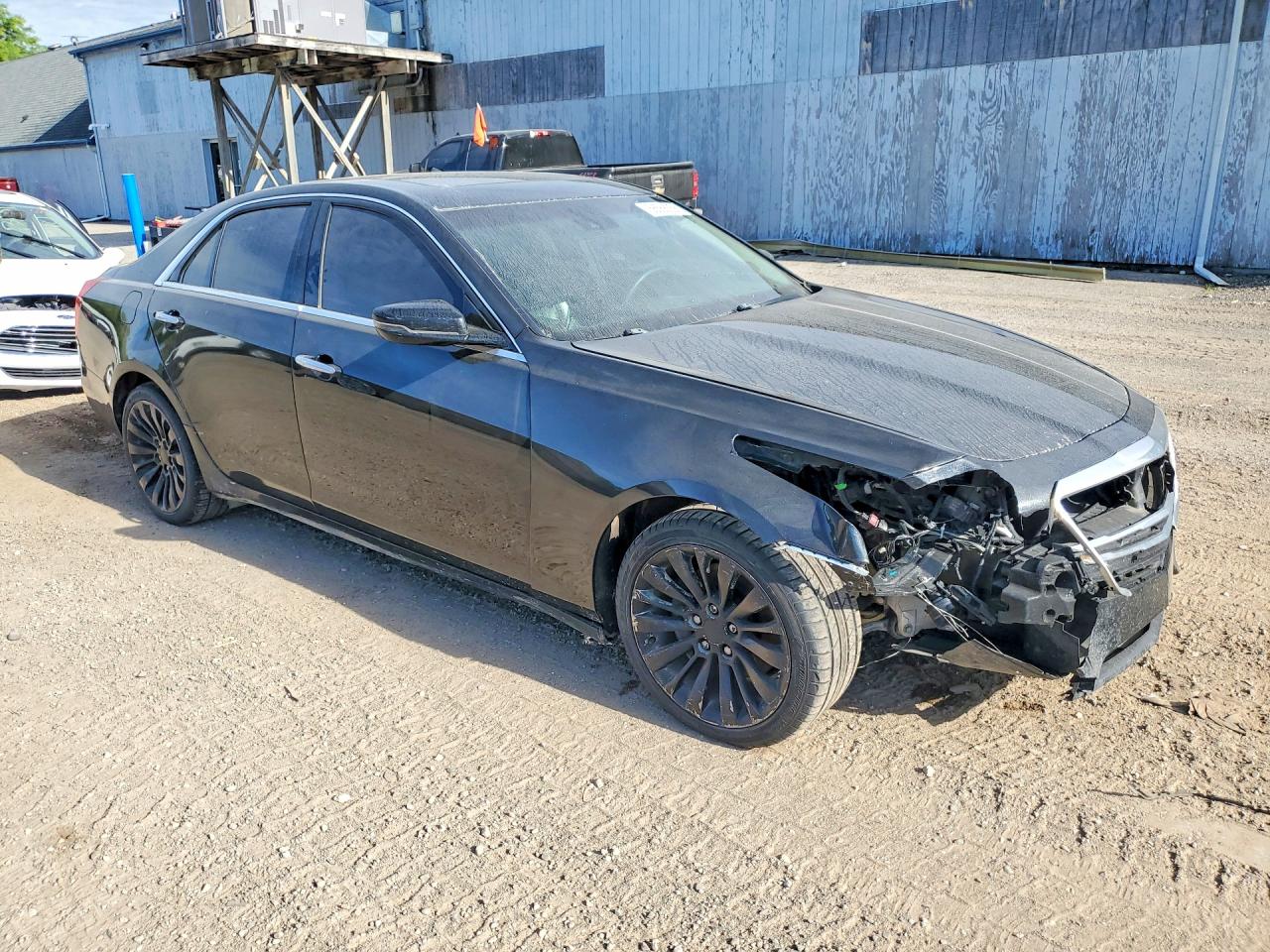 2015 Cadillac Cts Luxury Collection Black vin: 1G6AX5S31F0132765