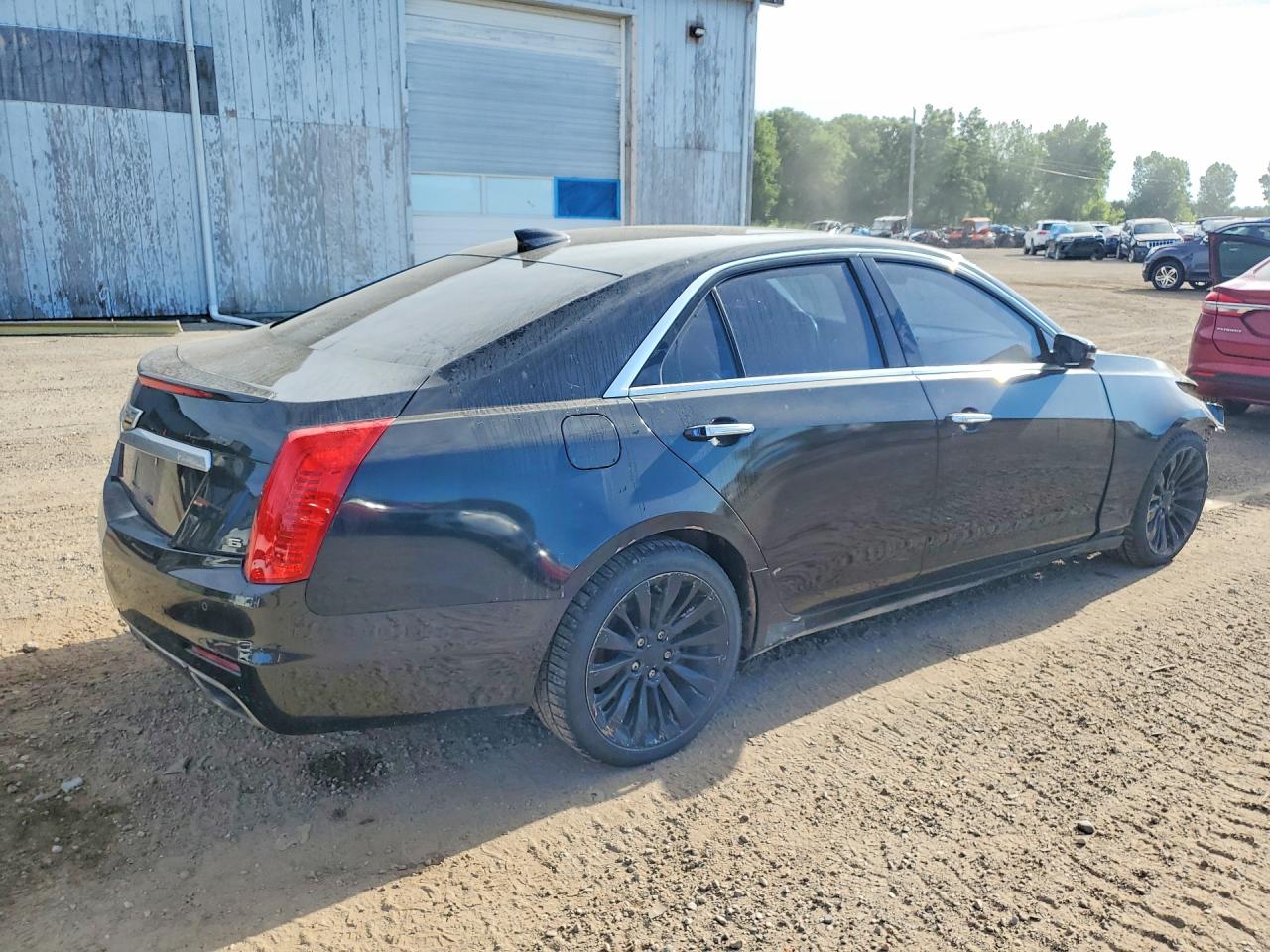 2015 Cadillac Cts Luxury Collection Black vin: 1G6AX5S31F0132765