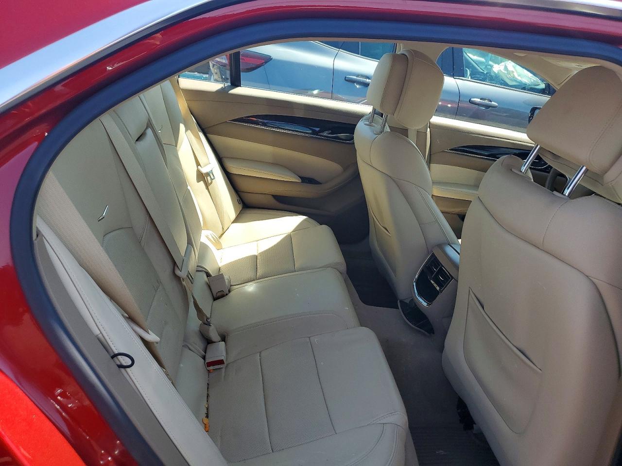 2014 Cadillac Cts Luxury Collection Red vin: 1G6AX5S32E0191774