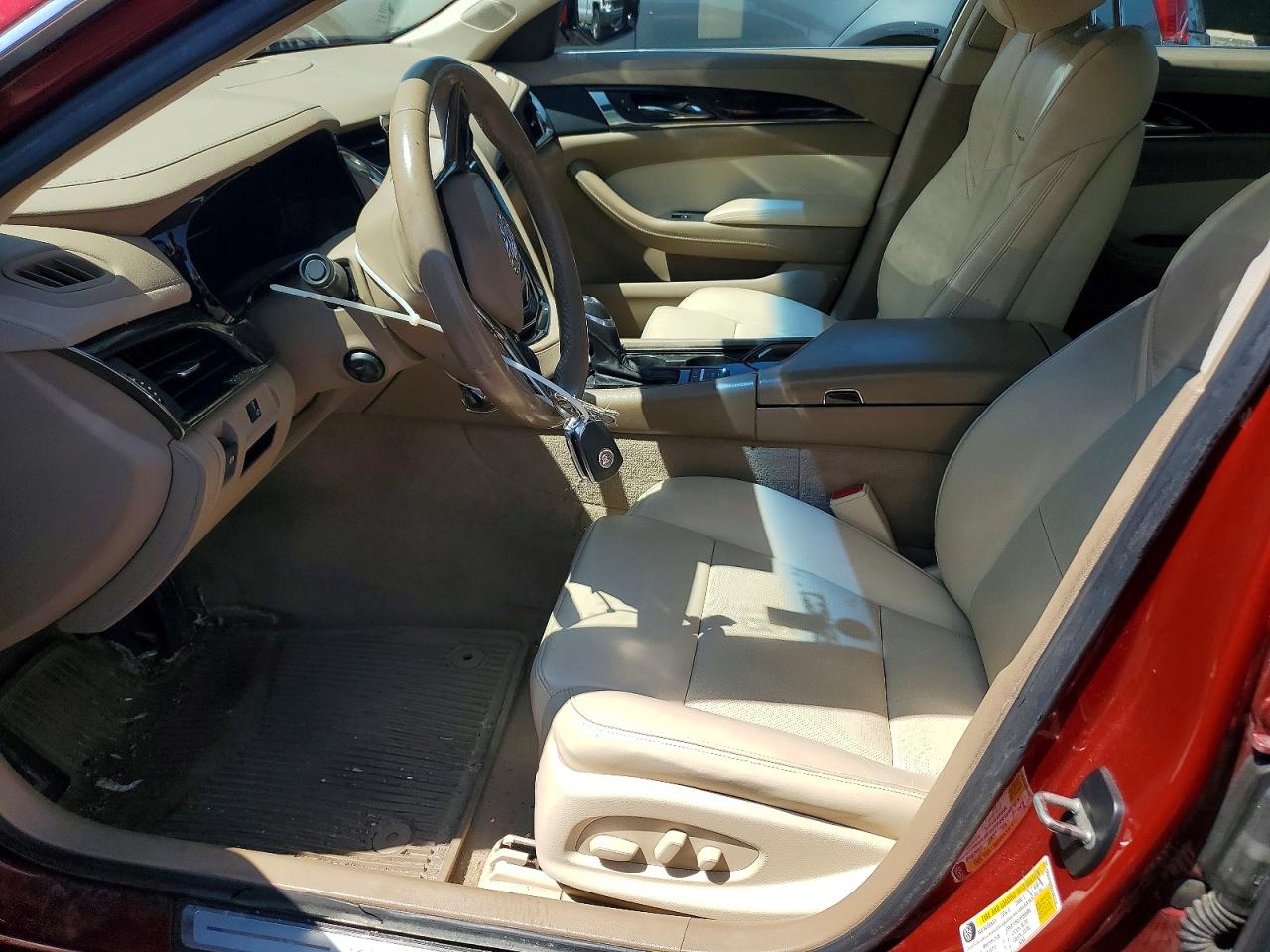 2014 Cadillac Cts Luxury Collection Red vin: 1G6AX5S32E0191774