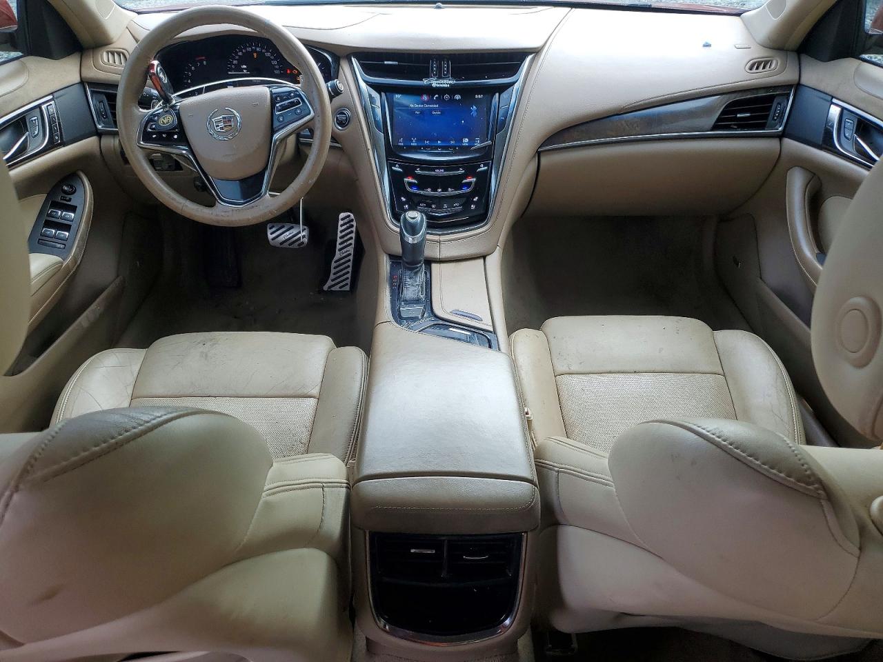 2014 Cadillac Cts Luxury Collection Red vin: 1G6AX5S32E0197767