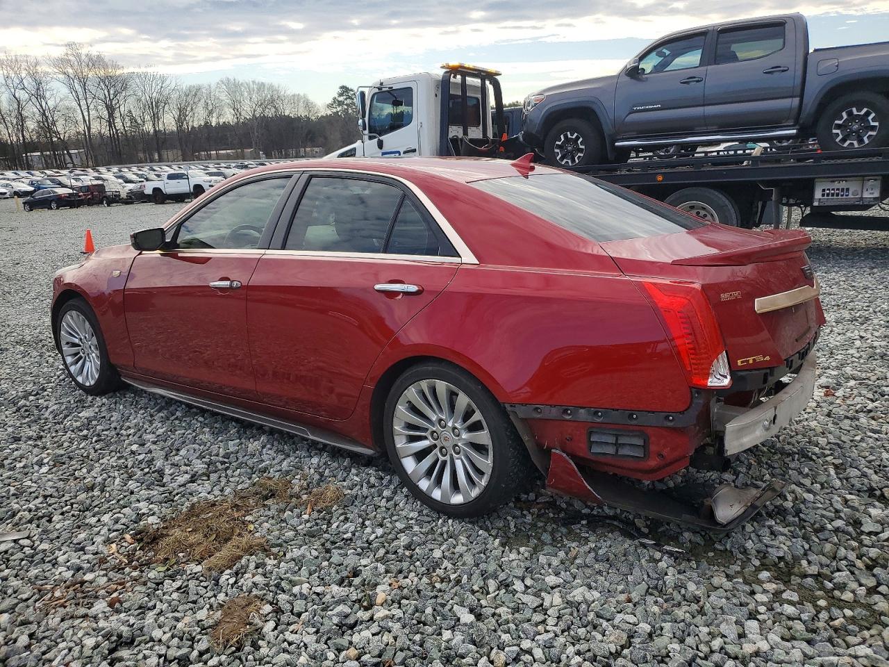 2014 Cadillac Cts Luxury Collection Red vin: 1G6AX5S32E0197767