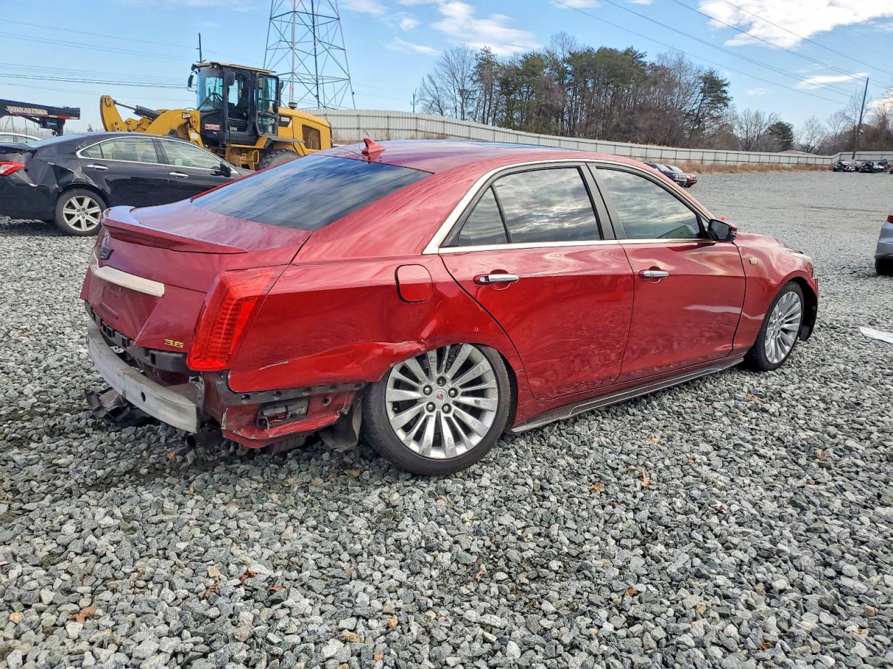 2014 Cadillac Cts Luxury Collection Red vin: 1G6AX5S32E0197767