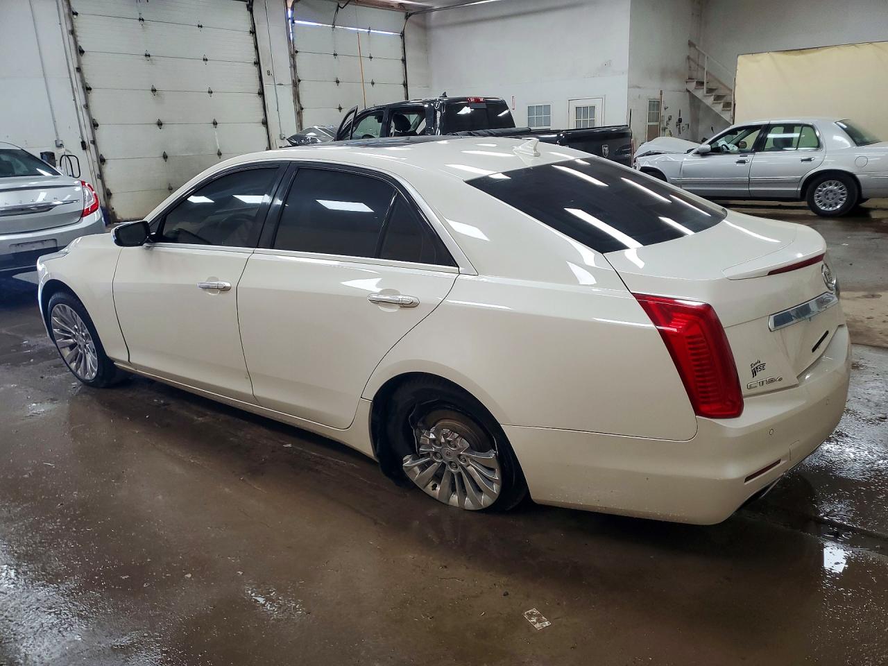 2014 Cadillac Cts Luxury Collection Бежевый vin: 1G6AX5S33E0175132