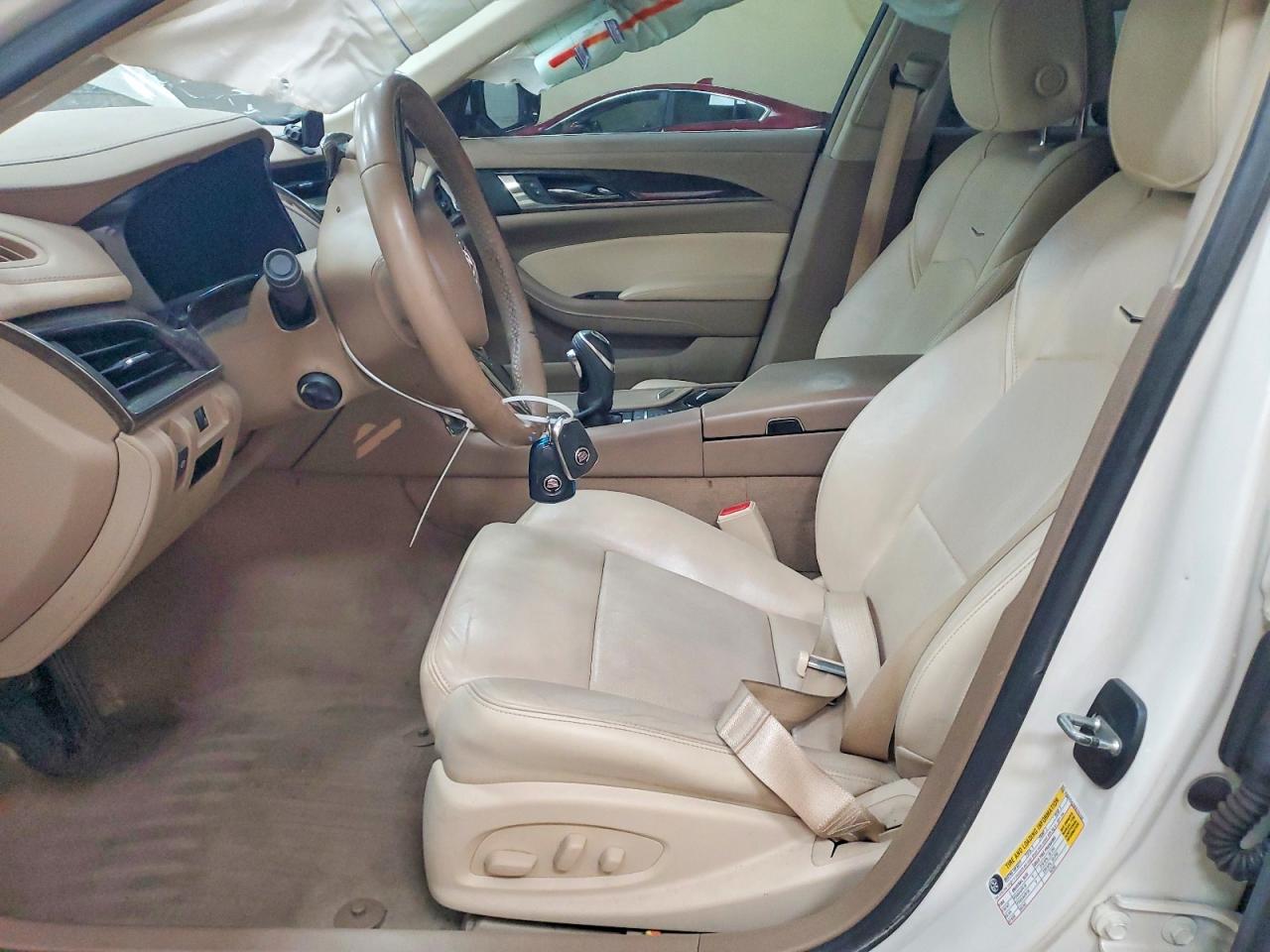 2014 Cadillac Cts Luxury Collection Бежевый vin: 1G6AX5S33E0175132