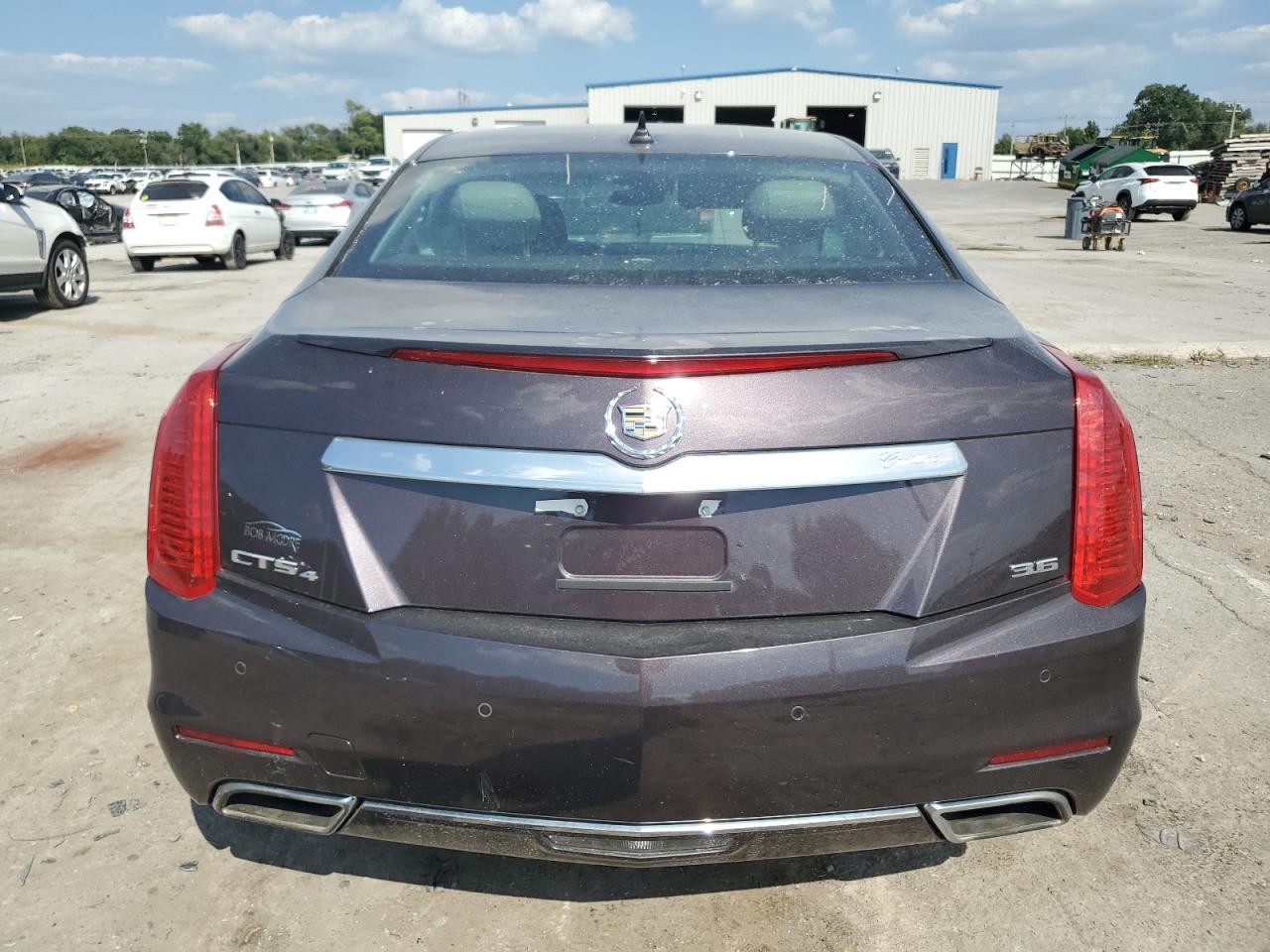2014 Cadillac Cts Luxury Collection Purple vin: 1G6AX5S34E0127123