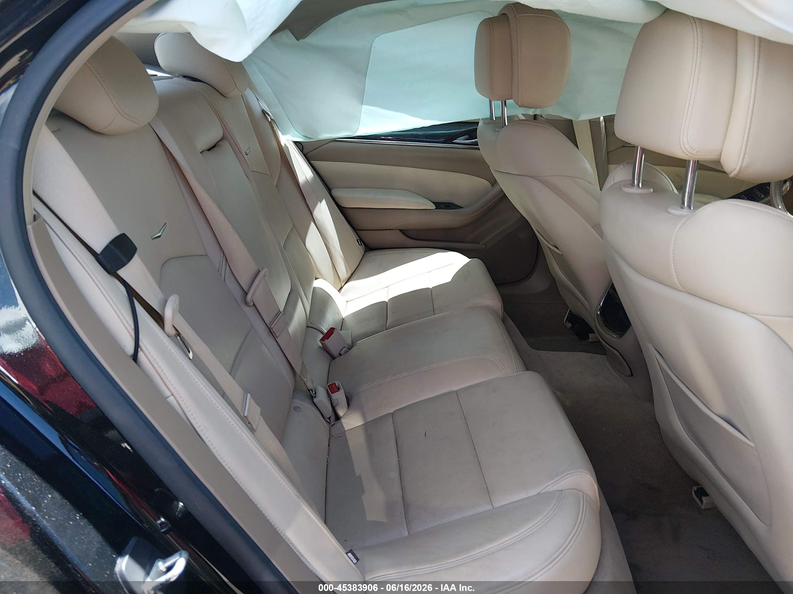 2014 Cadillac Cts Luxury Black vin: 1G6AX5S34E0160395