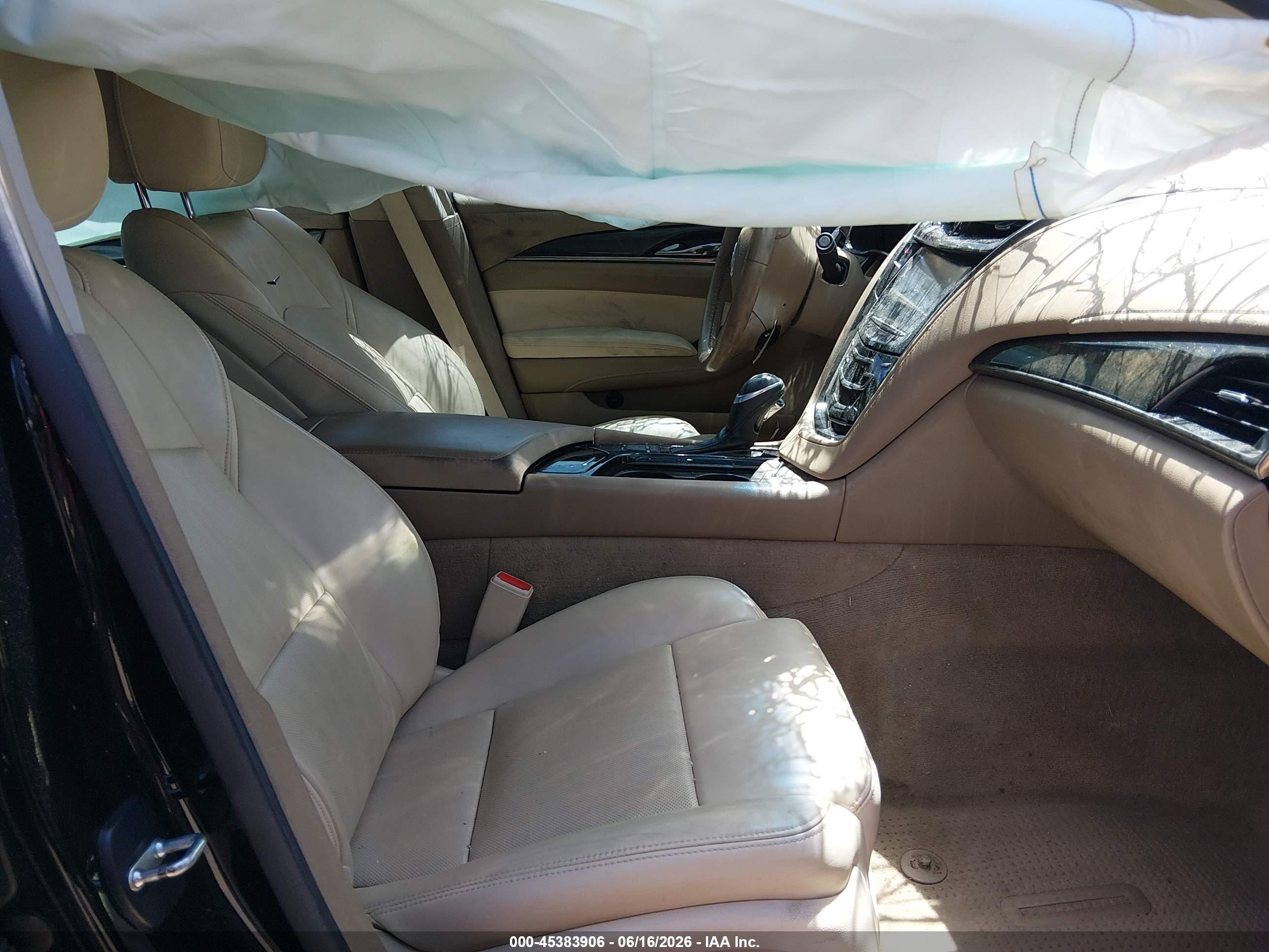 2014 Cadillac Cts Luxury Black vin: 1G6AX5S34E0160395