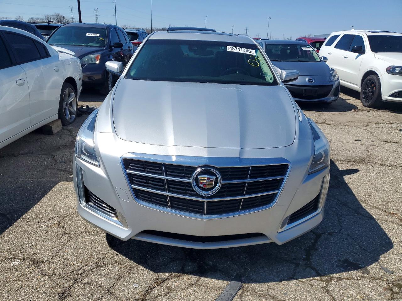 2014 Cadillac Cts Luxury Collection Silver vin: 1G6AX5S35E0161684