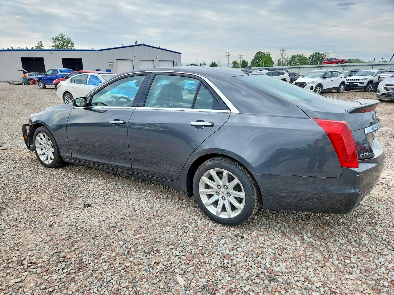 2014 Cadillac Cts Luxury Collection Gray vin: 1G6AX5S36E0122652