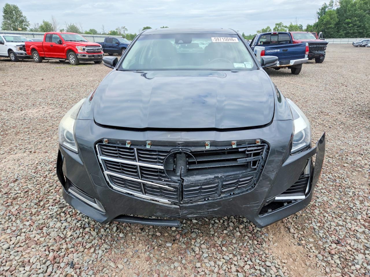 2014 Cadillac Cts Luxury Collection Gray vin: 1G6AX5S36E0122652