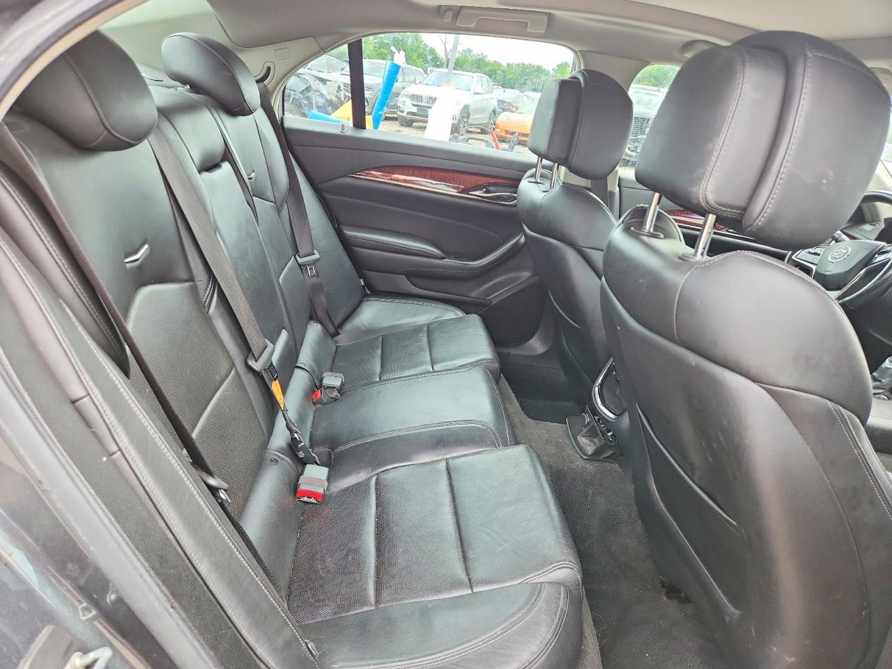 2014 Cadillac Cts Luxury Collection Gray vin: 1G6AX5S36E0122652