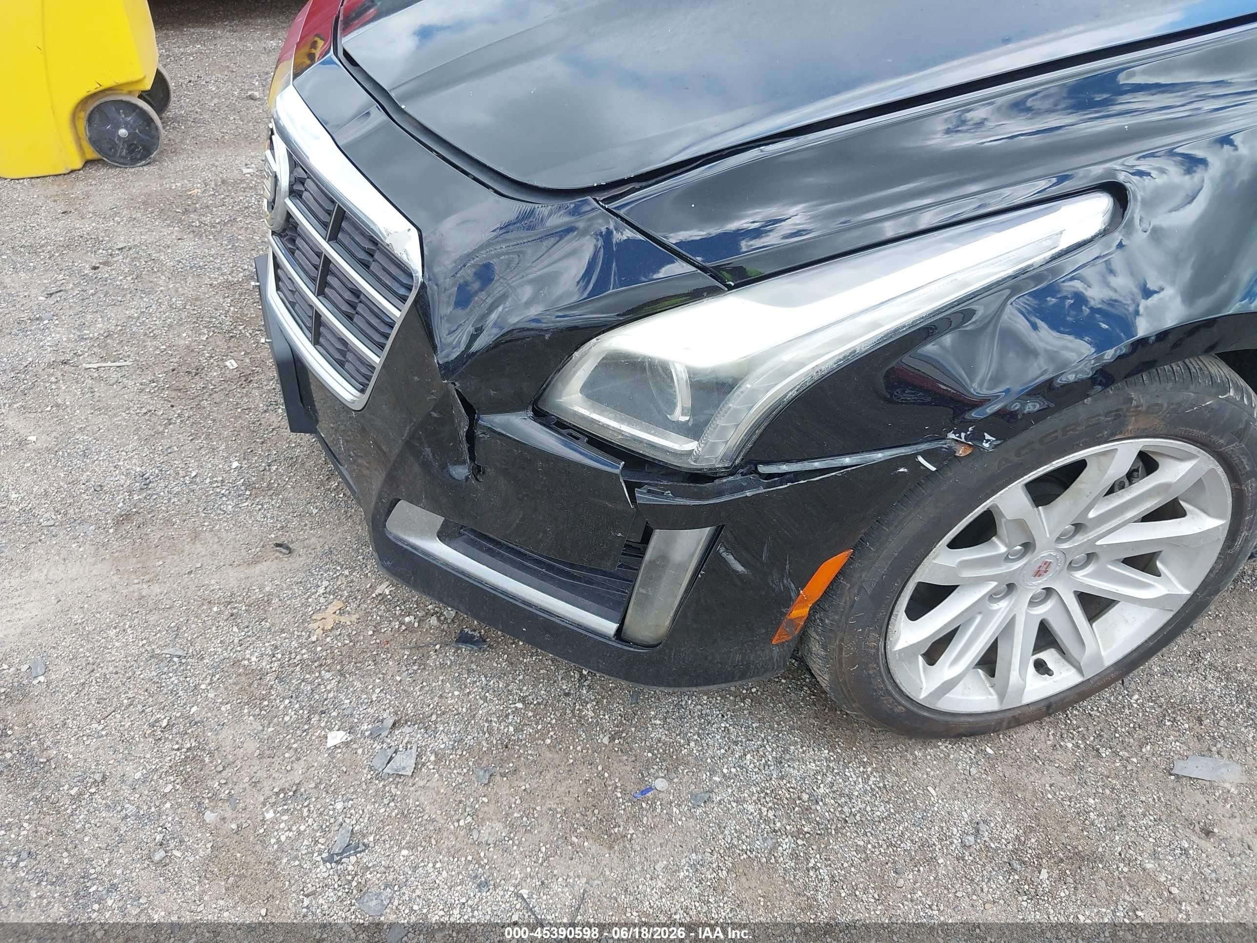 2014 Cadillac Cts Luxury Black vin: 1G6AX5S38E0180746