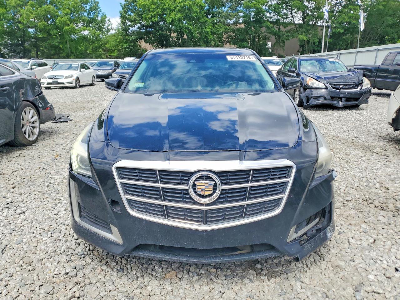 2014 Cadillac Cts Luxury Collection Black vin: 1G6AX5S38E0194145