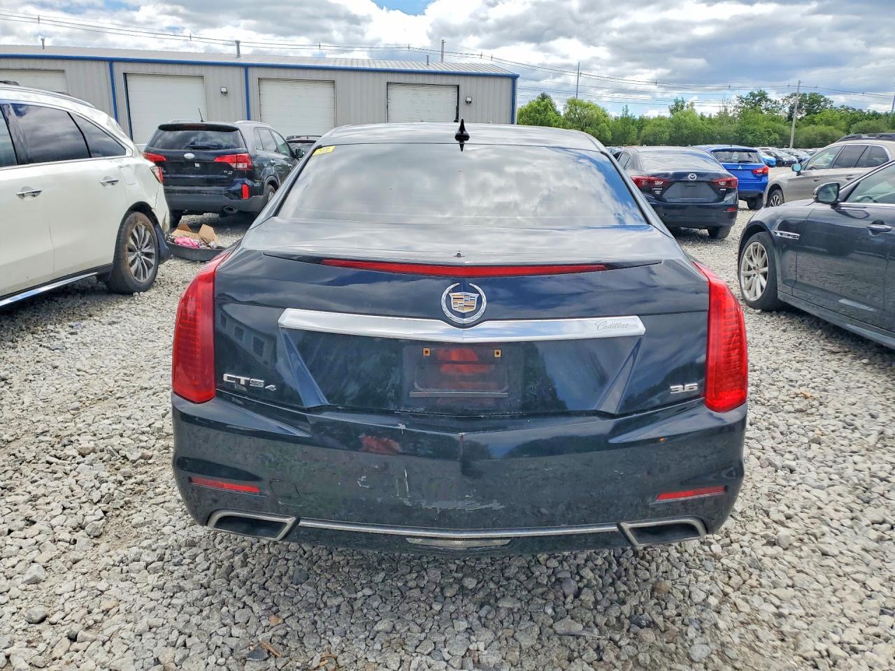 2014 Cadillac Cts Luxury Collection Black vin: 1G6AX5S38E0194145