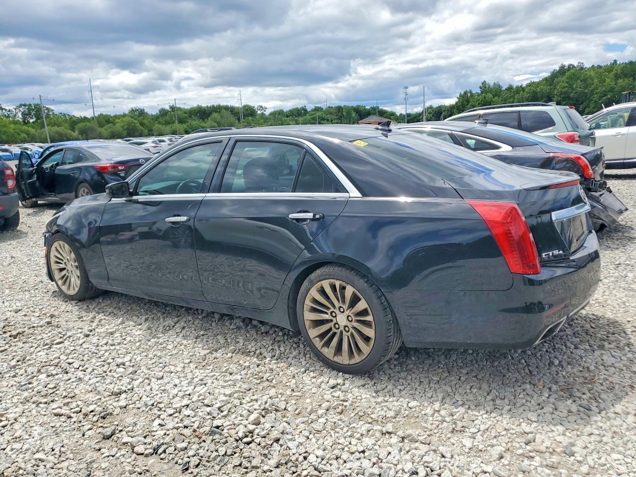 2014 Cadillac Cts Luxury Collection Black vin: 1G6AX5S38E0194145