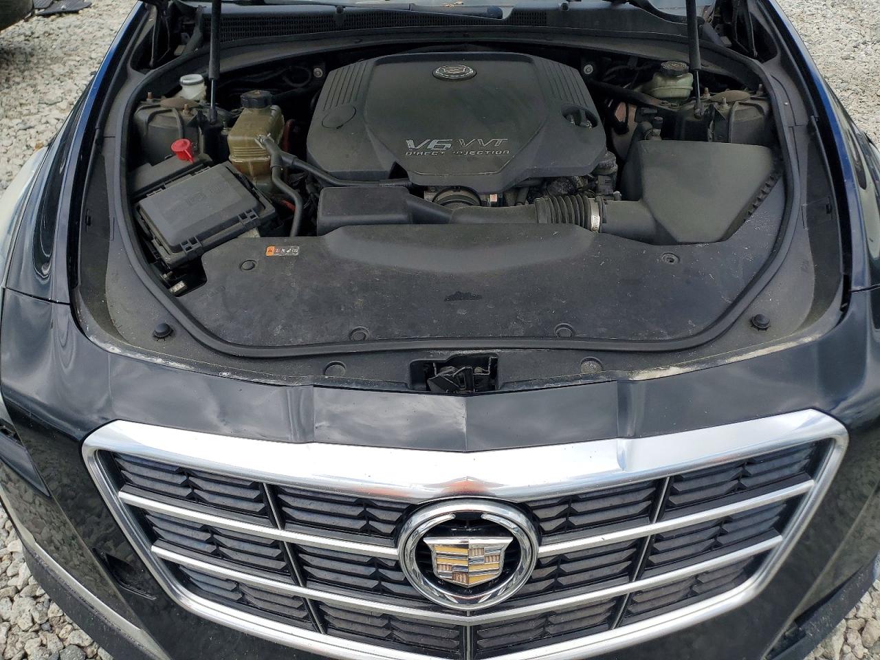 2014 Cadillac Cts Luxury Collection Black vin: 1G6AX5S38E0194145
