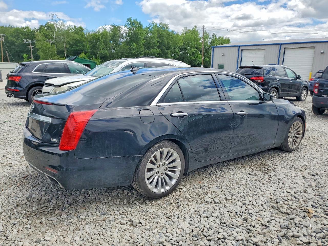 2014 Cadillac Cts Luxury Collection Black vin: 1G6AX5S38E0194145
