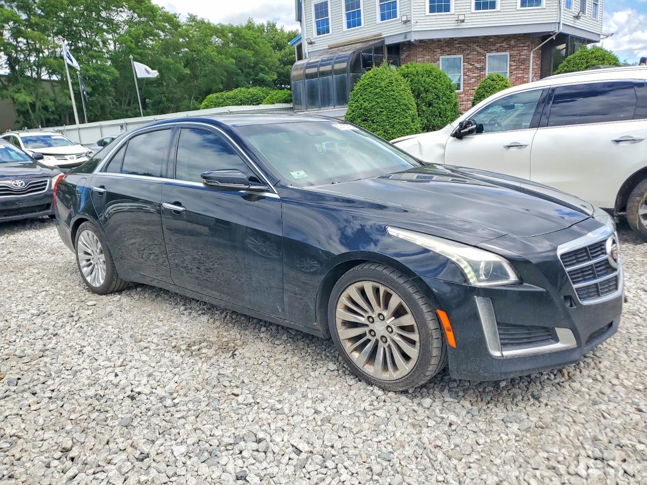 2014 Cadillac Cts Luxury Collection Black vin: 1G6AX5S38E0194145