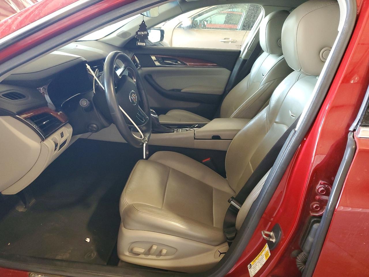 2014 Cadillac Cts Luxury Collection Burgundy vin: 1G6AX5S39E0112357