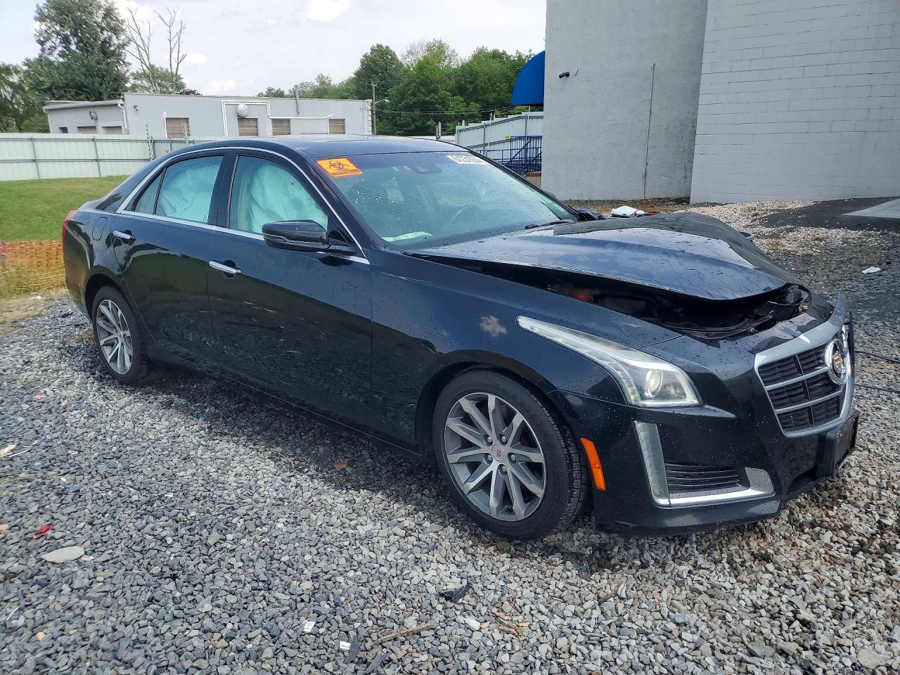 2014 Cadillac Cts Luxury Collection Черный vin: 1G6AX5S39E0126016