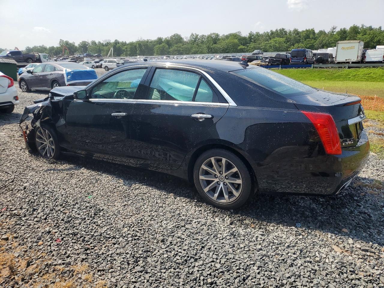 2014 Cadillac Cts Luxury Collection Черный vin: 1G6AX5S39E0126016