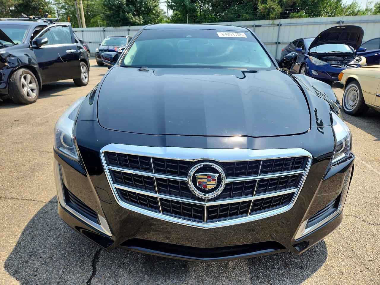 2014 Cadillac Cts Luxury Collection Черный vin: 1G6AX5S39E0176270