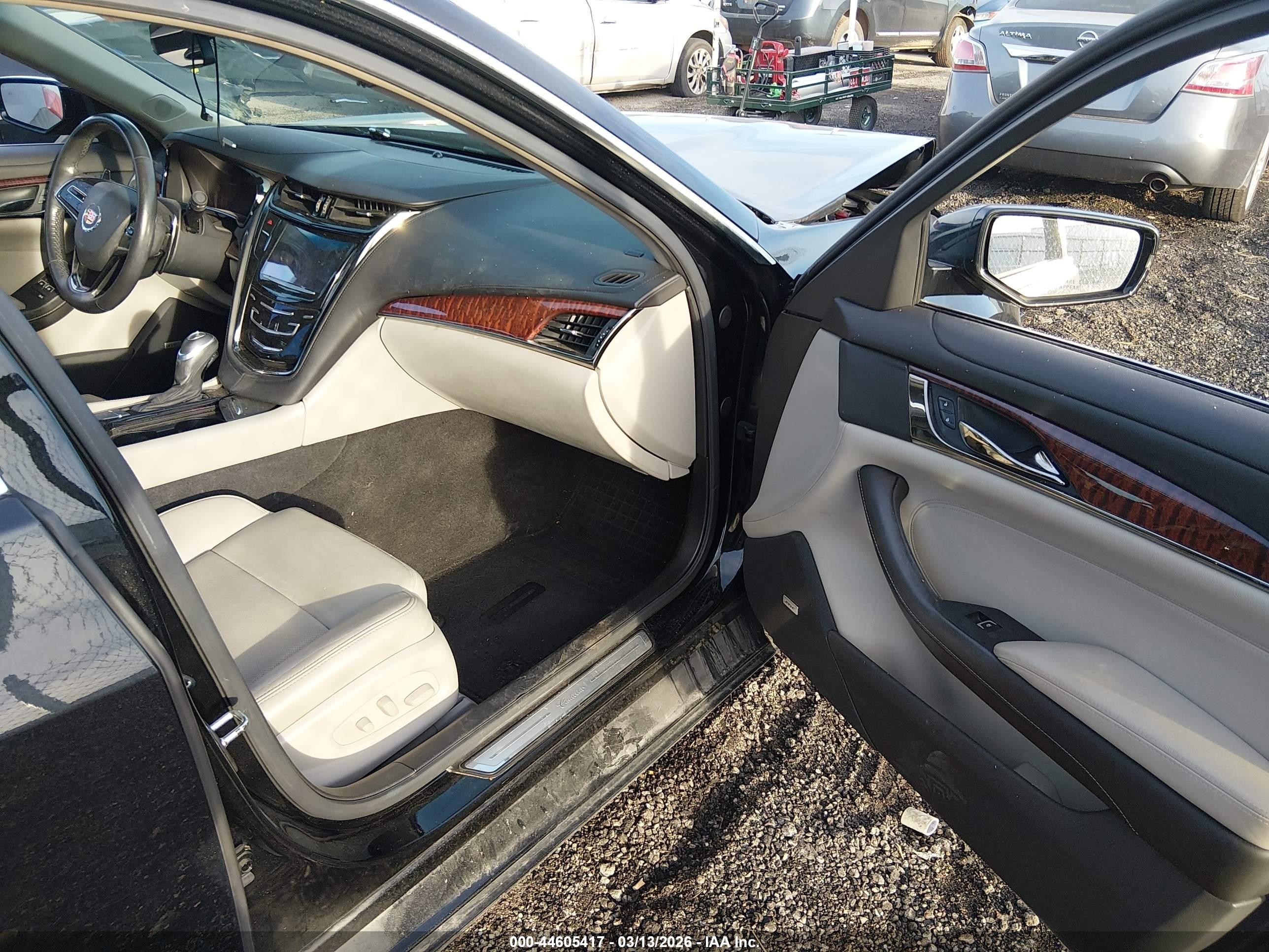 2014 Cadillac Cts Luxury Black vin: 1G6AX5S39E0197085